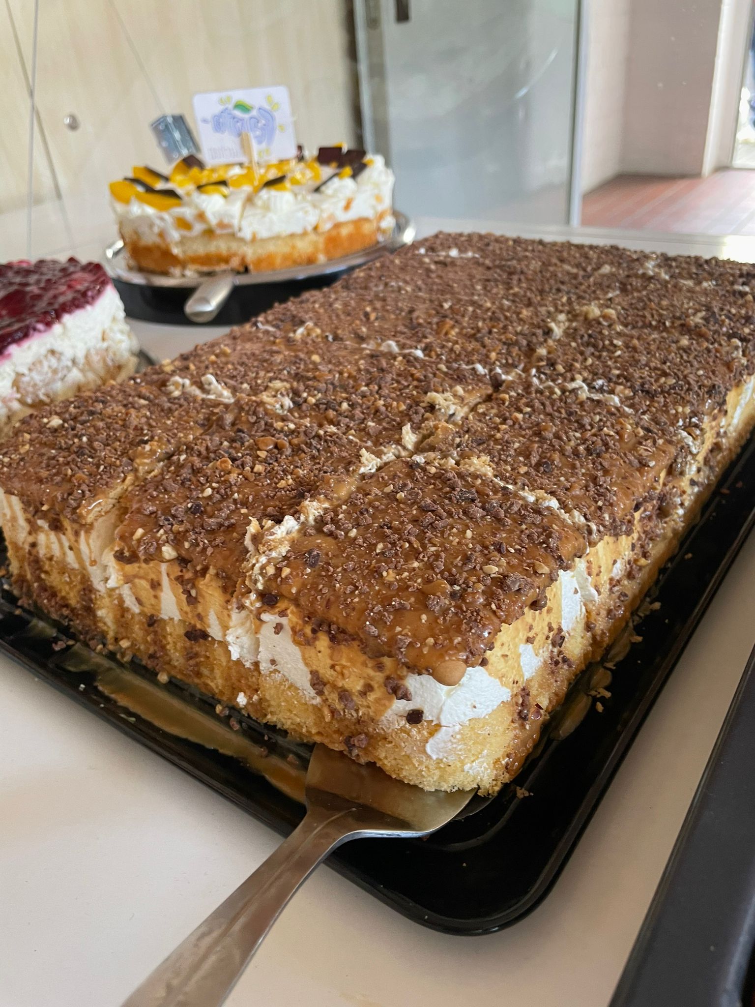 Leckerer Kuchen wurde in der Pause serviert Leckerer Kuchen wurde in der Pause serviert